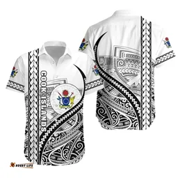 Rugbylife Shirt - Cook Islands Rugby Short Sleeve Shirt Simple K13