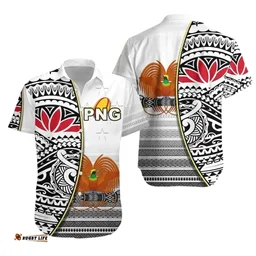 Rugbylife Shirt - Papua New Guinea Rugby Short Sleeve Shirt - PNG Impressive K13