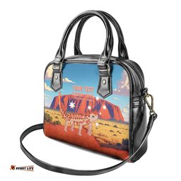 Personalised Australia Thorny Devil Shoulder Handbag Nature's Armored Knights - Aussie Uluru