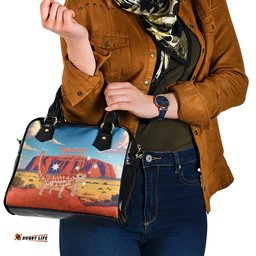 Personalised Australia Thorny Devil Shoulder Handbag Nature's Armored Knights - Aussie Uluru