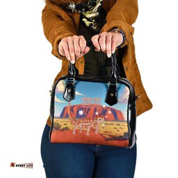 Personalised Australia Thorny Devil Shoulder Handbag Nature's Armored Knights - Aussie Uluru