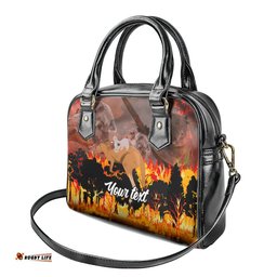 Personalised Save Wildlife Australia Shoulder Handbag Bushfire Awareness
