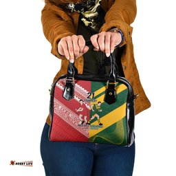 Australia-Tonga Rugby Pacific Custom Shoulder Handbag The Kangaroos and Mate Ma'a Tonga