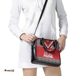 Personalised Tonga Rugby Pacific Shoulder Handbag Ikale Tahi Sipi Tau