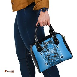 Adelaide Strikers Cricket Shoulder Handbag Happy Australia Day Aboriginal Art