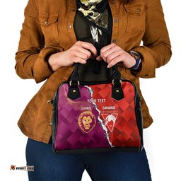 Custom Swans And Lions Football Shoulder Handbag 2024 Go Champions Final Dynamic Version