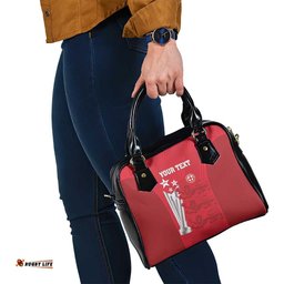 Custom England Cricket Shoulder Handbag 3rd Champions World Cup Proud