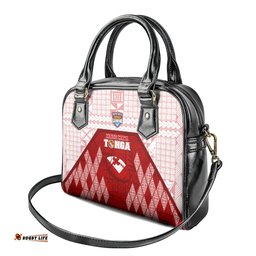 Tonga Rugby Shoulder Handbag 2023 Pacific Championships Kupesi Ngatu Mate Maa