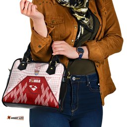 Tonga Rugby Shoulder Handbag 2023 Pacific Championships Kupesi Ngatu Mate Maa