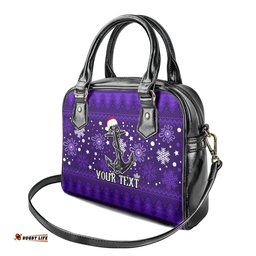 Custom Fremantle Dockers Football Shoulder Handbag Christmas Vibe 2023