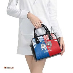 NRL Bulldogs and Dolphins Shoulder Handbag Sporty Style
