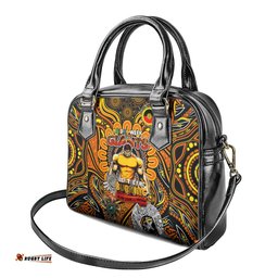 GWS Giants NAIDOC Week 2024 Shoulder Handbag Mascot Football DT02