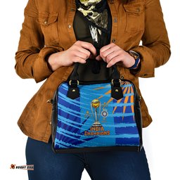 Custom India Cricket Shoulder Handbag 2023 World Cup 3rd Champions Proud