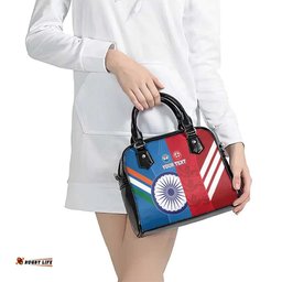 Custom India And England Cricket Shoulder Handbag 2024 Together Dynamic Version