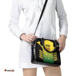 Custom Australia Cricket Shoulder Handbag Kangaroo Champions 2023 Go Aussies
