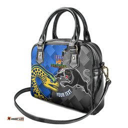 Panthers And Eels Shoulder Handbag Sporty Version