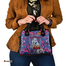 Western Bulldogs NAIDOC Week 2024 Shoulder Handbag Mascot Football DT02