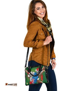 Christmas Shoulder Handbag - Australia Flag with Koala Ugly Christmas