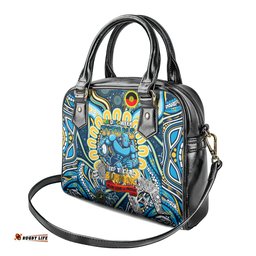 NAIDOC Week 2024 Titans Shoulder Handbag Mascot Rugby DT02