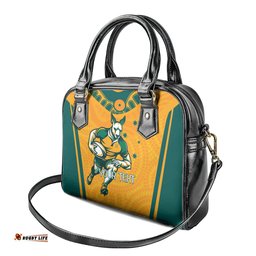 Custom Australia Rugby Shoulder Handbag Wallabies Mascots Sporty Version