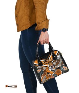 Wests Shoulder Handbag Tigers Indigenous