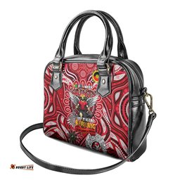 St Kilda Saints NAIDOC Week 2024 Shoulder Handbag Mascot Football DT02