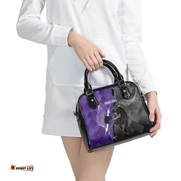 Personalised Storm And Panthers Rugby 2024 Shoulder Handbag Go Champions Grand Final Dynamic Style