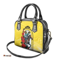 Personalised Melbourne Horse Racing Shoulder Handbag The Race That Stops The Nation
