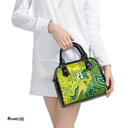 Custom Australia Cricket Shoulder Handbag Go Aussie World Cup 2023 Aboriginal Style Unique