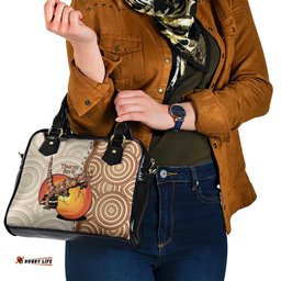 Thorny Devil Australia Shoulder Handbag Baby Moloch Horridus With Ants - Aboriginal Art
