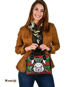 Rabbitohs Indigenous Shoulder Handbag Rabbit Head