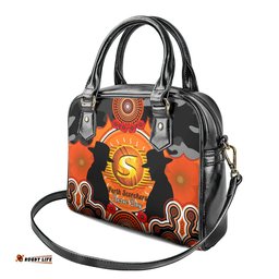 Perth Scorchers ANZAC 2024 Shoulder Handbag Lest We Forget Poppy Mix Camouflage