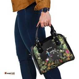 Personalised Australia Cassowary Shoulder Handbag Dinosaur Bird - Rainforest Vibes
