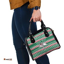 Personalised Rabbitohs Rugby Shoulder Handbag Christmas Simple Vibe 2023