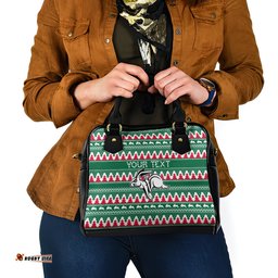 Personalised Rabbitohs Rugby Shoulder Handbag Christmas Simple Vibe 2023