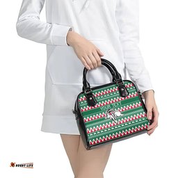 Personalised Rabbitohs Rugby Shoulder Handbag Christmas Simple Vibe 2023