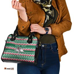 Personalised Rabbitohs Rugby Shoulder Handbag Christmas Simple Vibe 2023