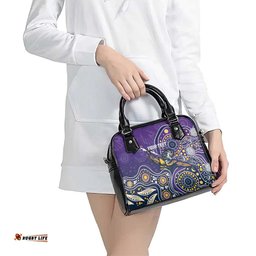 Personalised Storm Rugby Aboriginal Shoulder Handbag 2024 GO Storms