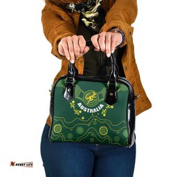 Australia 2024 Rugby Shoulder Handbag Go Wallabies