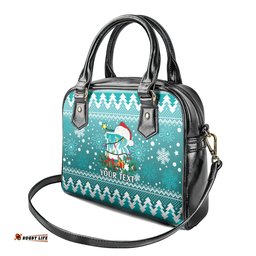 Custom Heat BBL Shoulder Handbag Christmas Vibe 2023