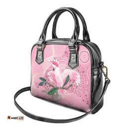 Pink Cockatoo Australia Shoulder Handbag Aussie Cacatua Leadbeateri - Aboriginal Art