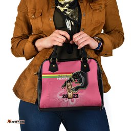 Panthers Shoulder Handbag Premiers Back To Back 2023 Pink Version