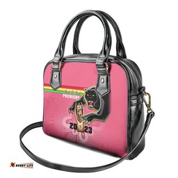 Panthers Shoulder Handbag Premiers Back To Back 2023 Pink Version