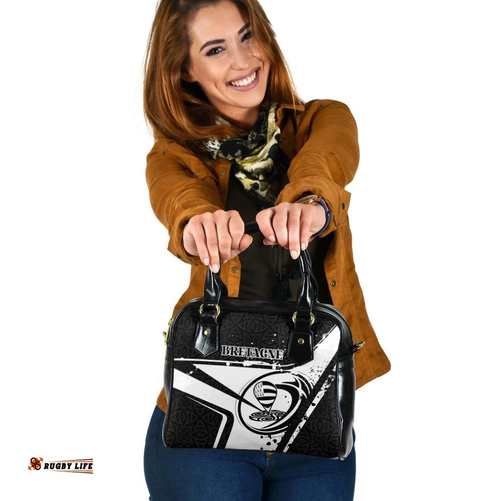 Brittany Rugby Shoulder Handbag - Breizh Rugby