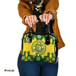 Personalised Australia Cricket Shoulder Handbag 2023 World Cup 6th Champions Trophy National Color