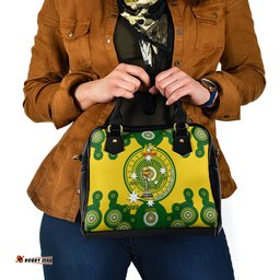 Australia Cricket Shoulder Handbag 2023 World Cup 6th Champions Trophy National Color