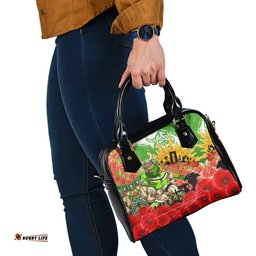 Personalised Mascot Raiders ANZAC Shoulder Handbag Lest We Forget DT02
