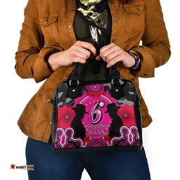 Sydney Sixers ANZAC 2024 Shoulder Handbag Lest We Forget Poppy Mix Camouflage