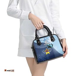 Sharks-Cowboys Rugby Custom Shoulder Handbag Half Dynamic Style