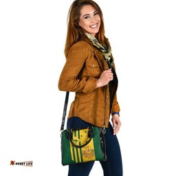 Custom Shoulder Handbag - Australia Kangaroo Sign National Color